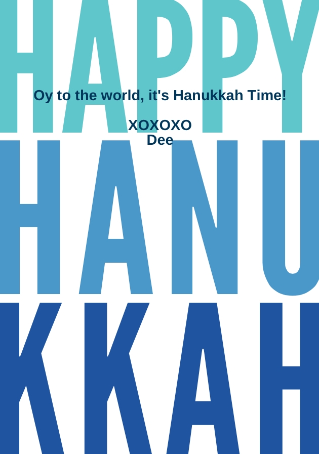 Happy Hannukah