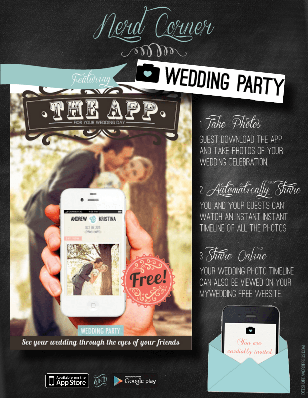 Nerd Corner - Wedding Party App