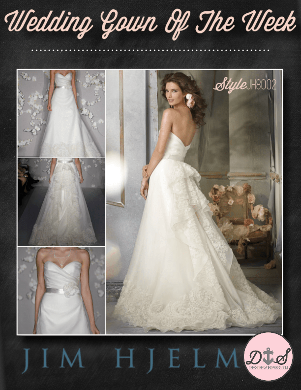 Wedding Gown Of The Week - Jim Hjelm StyleJH8002