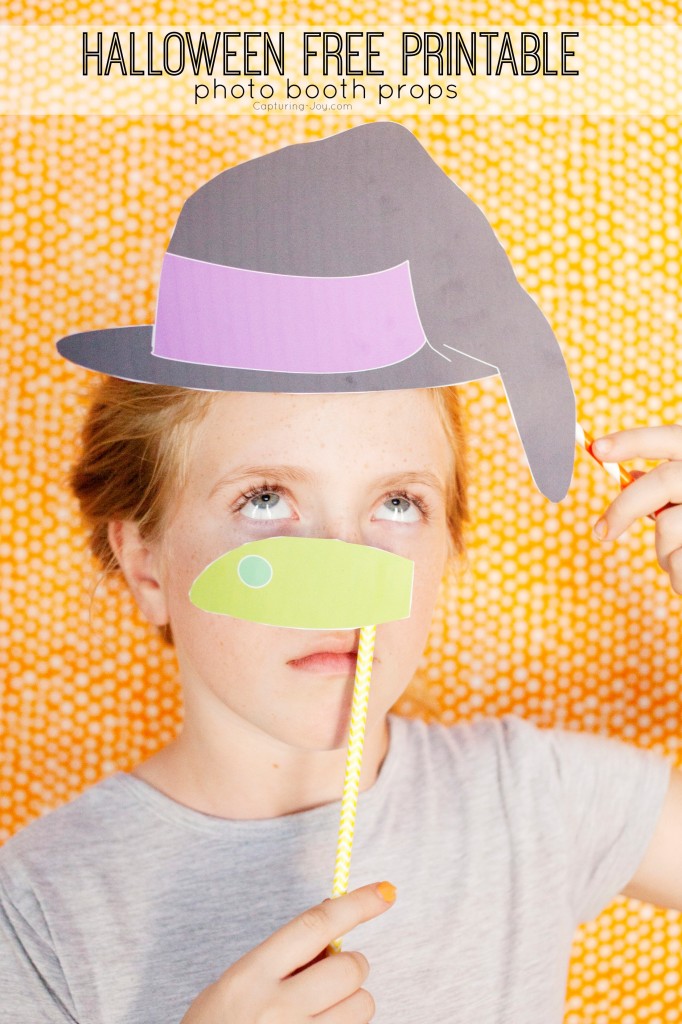 Halloween Free Printable Photo Booth Props