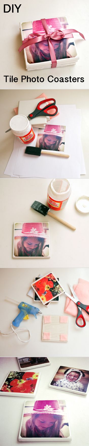 Photo Coaster DIY