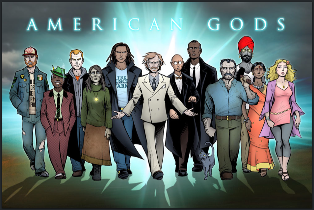 American Gods Illustration