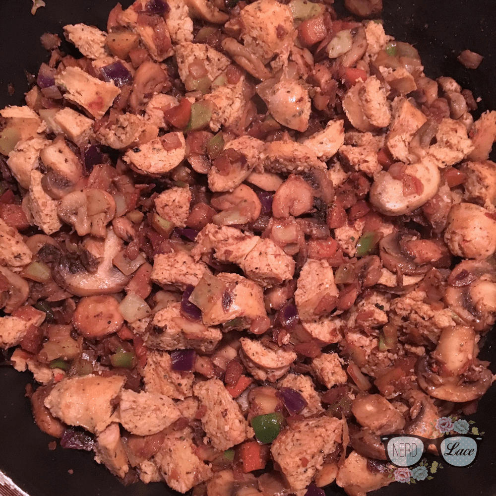 Chicken Sausage &amp; Veggie Quinoa 4