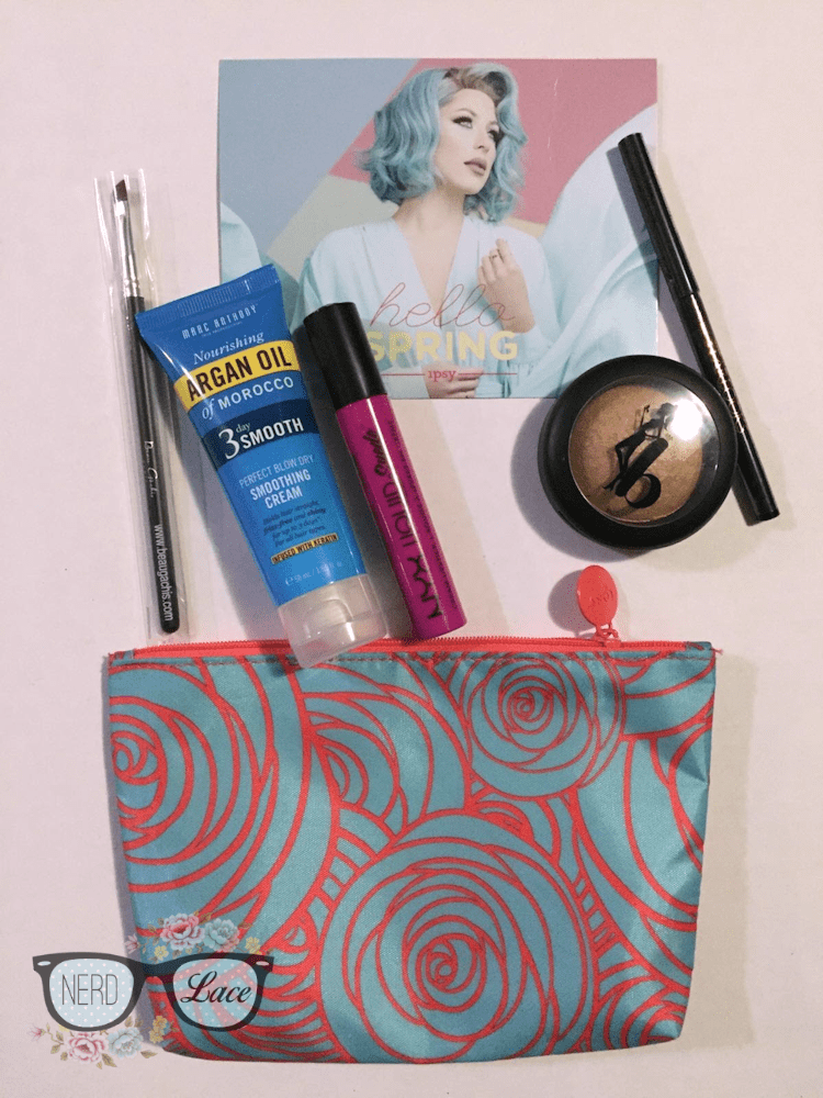 Glory's March 2016 Ipsy Glam Bag