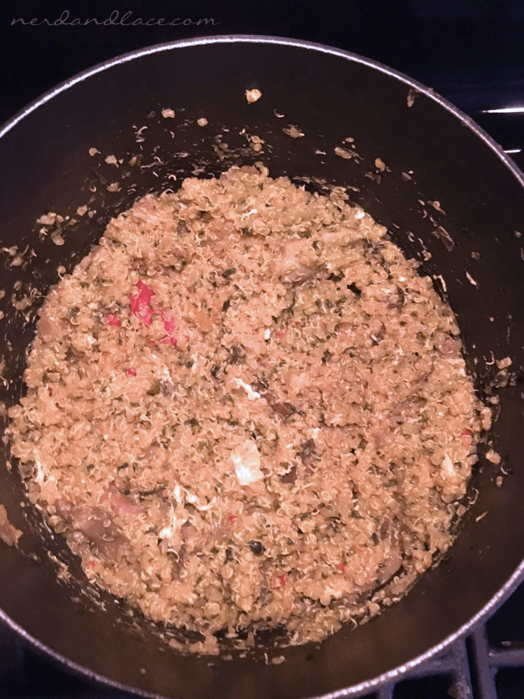 Veggie Fried Quinoa 4