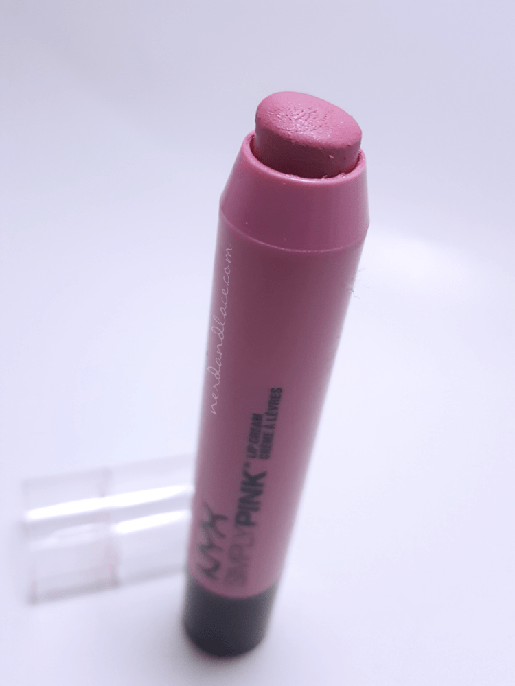 Lipstick 4 - NYX Simply Pink in First Base