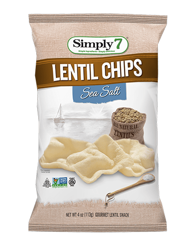 Simply7 Lentil Chip - Sea Salt