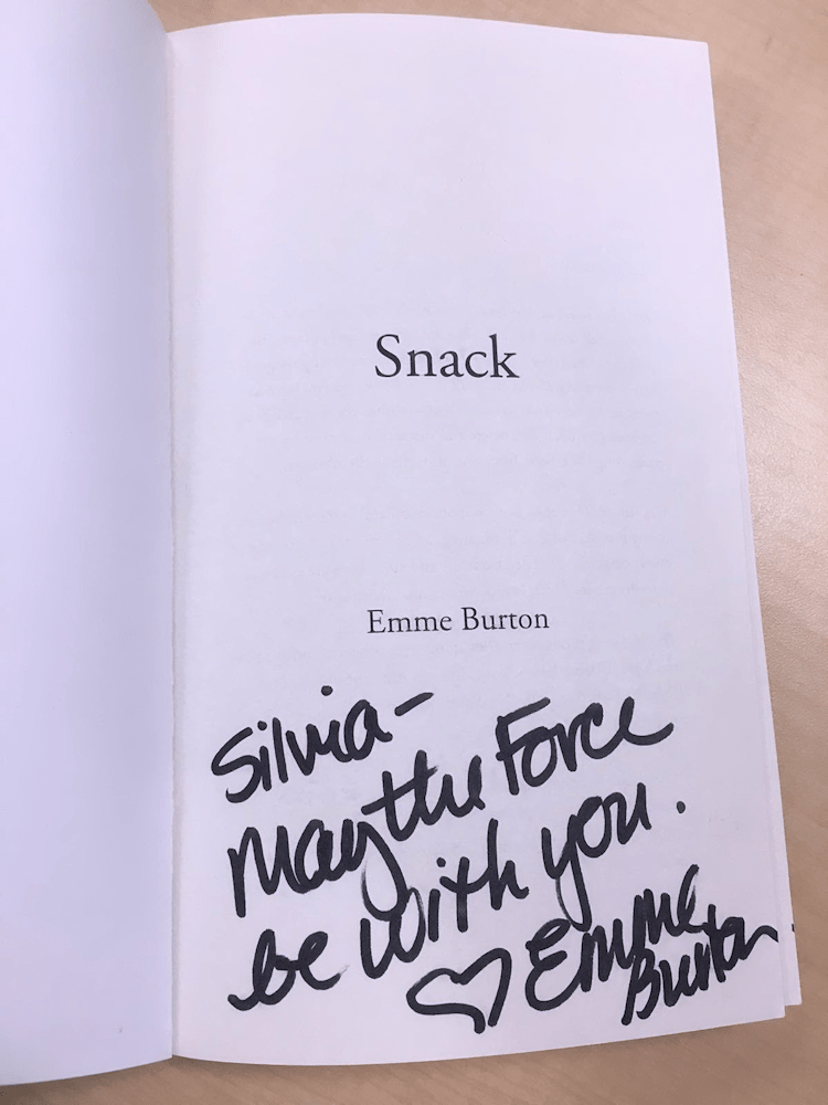 silvias-snack-authograph